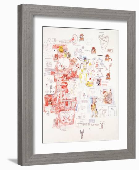 Untitled-Jean-Michel Basquiat-Framed Giclee Print