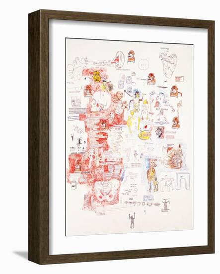 Untitled-Jean-Michel Basquiat-Framed Giclee Print