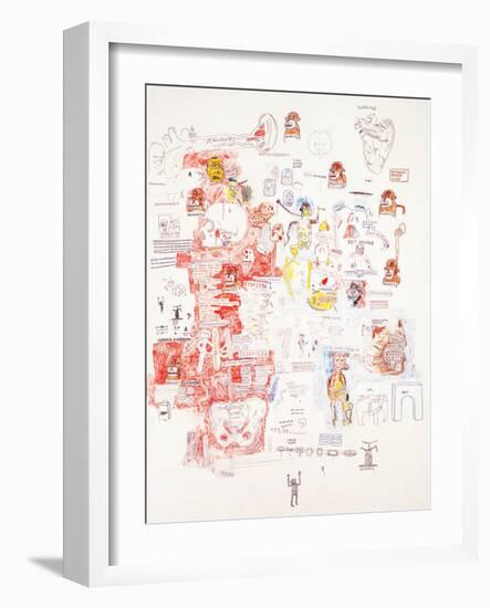 Untitled-Jean-Michel Basquiat-Framed Giclee Print