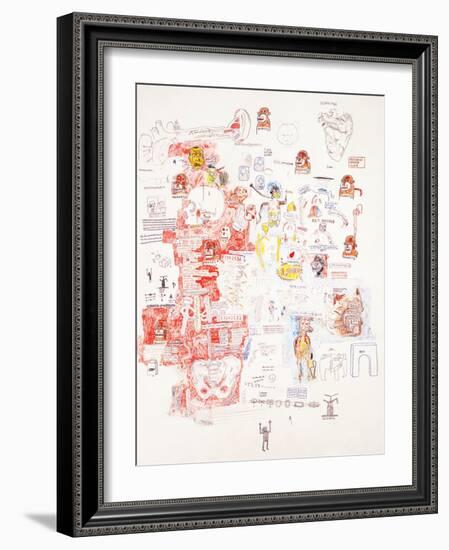 Untitled-Jean-Michel Basquiat-Framed Giclee Print