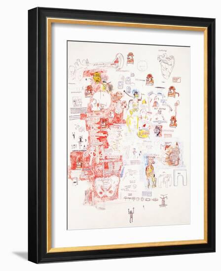 Untitled-Jean-Michel Basquiat-Framed Giclee Print