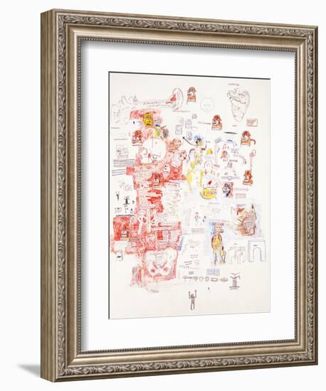 Untitled-Jean-Michel Basquiat-Framed Giclee Print