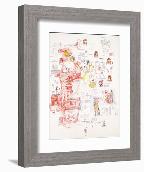 Untitled-Jean-Michel Basquiat-Framed Giclee Print