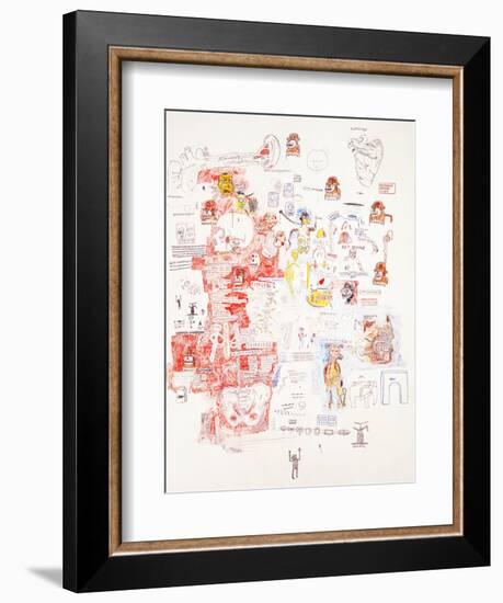 Untitled-Jean-Michel Basquiat-Framed Giclee Print