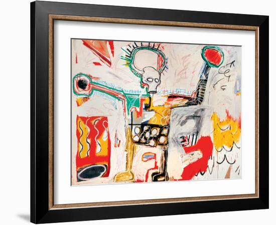 Untitled-Jean-Michel Basquiat-Framed Giclee Print