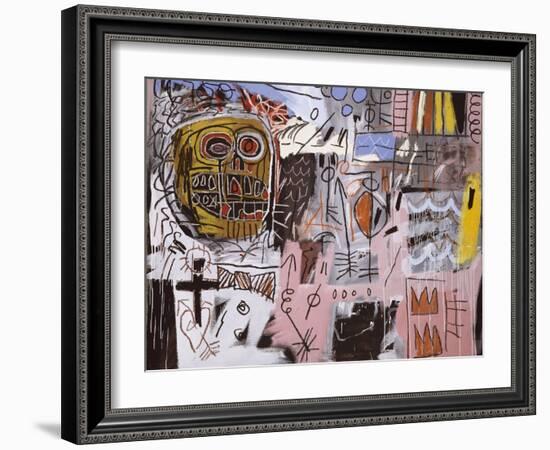 Untitled-Jean-Michel Basquiat-Framed Premium Giclee Print