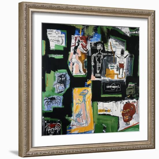 Untitled-Jean-Michel Basquiat-Framed Giclee Print