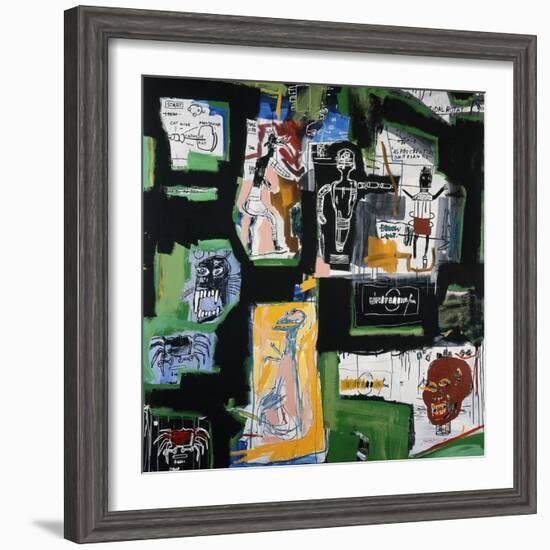 Untitled-Jean-Michel Basquiat-Framed Giclee Print