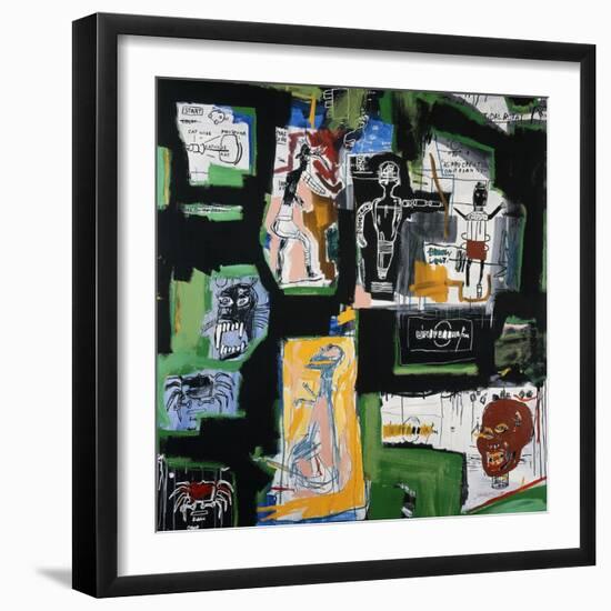 Untitled-Jean-Michel Basquiat-Framed Giclee Print