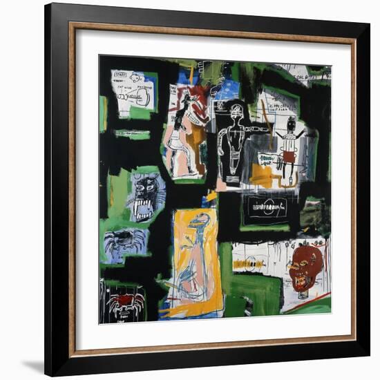 Untitled-Jean-Michel Basquiat-Framed Giclee Print