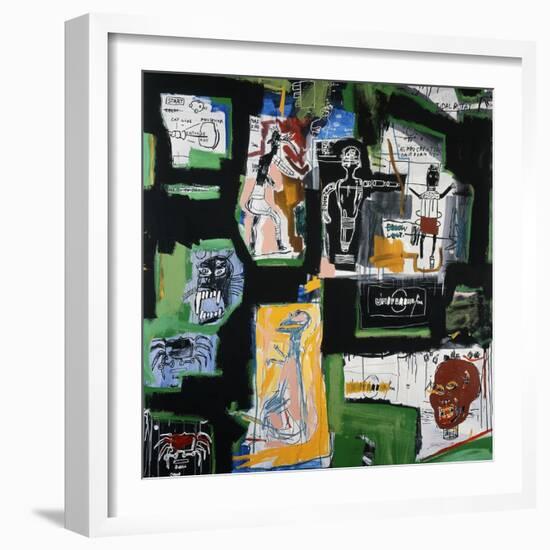 Untitled-Jean-Michel Basquiat-Framed Giclee Print