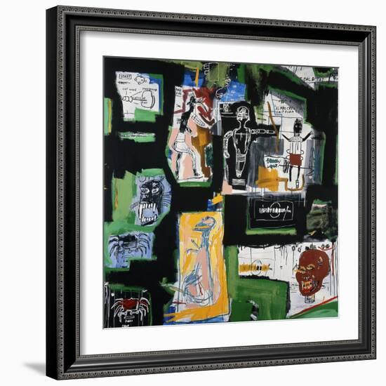 Untitled-Jean-Michel Basquiat-Framed Giclee Print