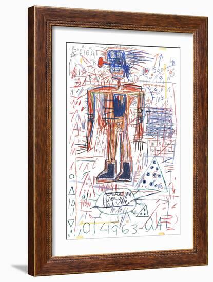 Untitled-Jean-Michel Basquiat-Framed Giclee Print