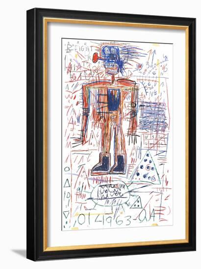 Untitled-Jean-Michel Basquiat-Framed Giclee Print