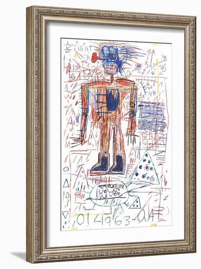 Untitled-Jean-Michel Basquiat-Framed Premium Giclee Print