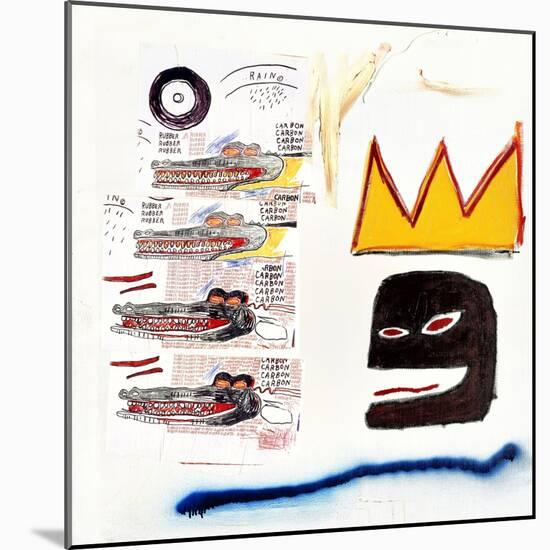 Untitled-Jean-Michel Basquiat-Mounted Giclee Print