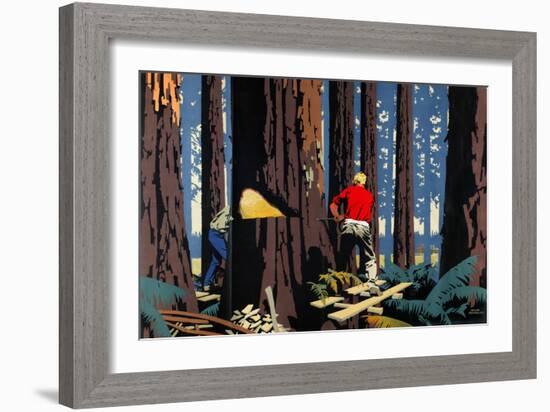 Untitled-Frank Newbould-Framed Giclee Print