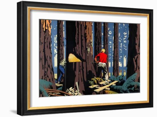 Untitled-Frank Newbould-Framed Giclee Print