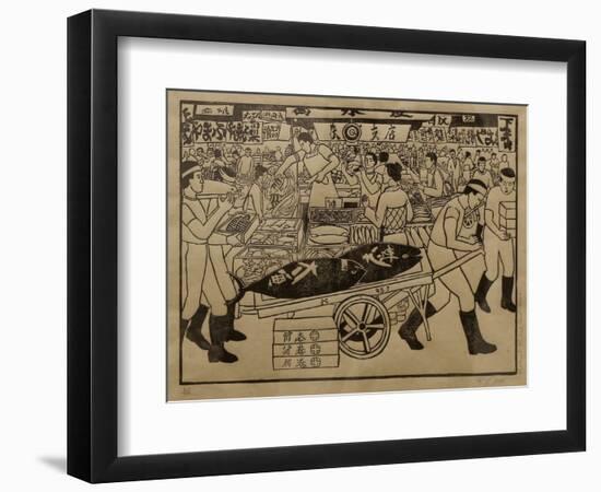 Untitled-PJ Crook-Framed Giclee Print