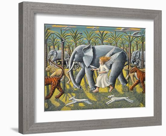 Untitled-PJ Crook-Framed Giclee Print