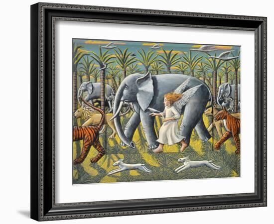 Untitled-PJ Crook-Framed Giclee Print