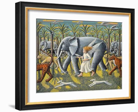 Untitled-PJ Crook-Framed Giclee Print