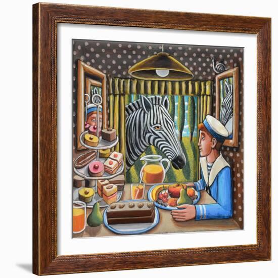 Untitled-PJ Crook-Framed Giclee Print