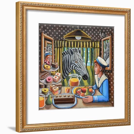 Untitled-PJ Crook-Framed Giclee Print