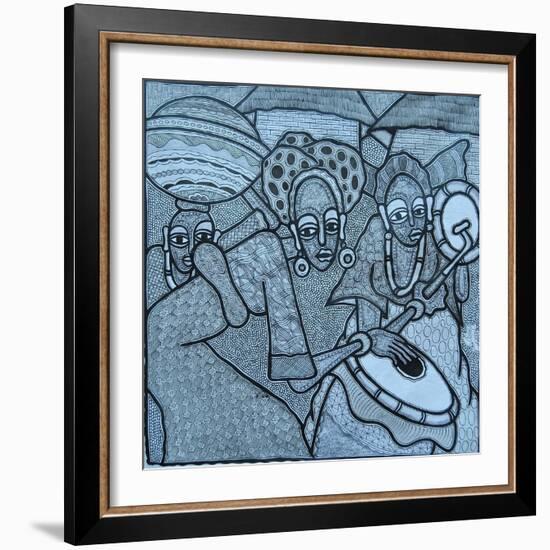 Untitled-Muktair Oladoja-Framed Giclee Print