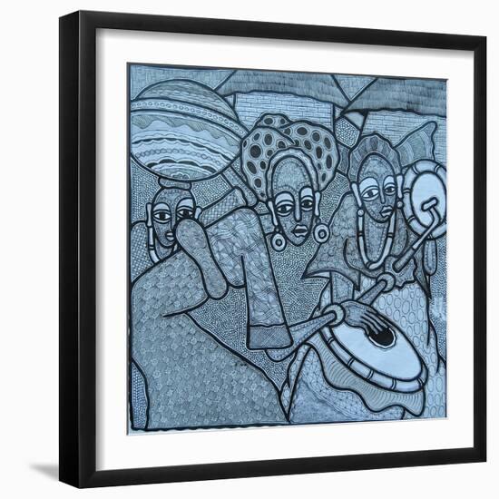 Untitled-Muktair Oladoja-Framed Giclee Print