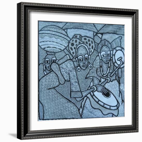 Untitled-Muktair Oladoja-Framed Giclee Print