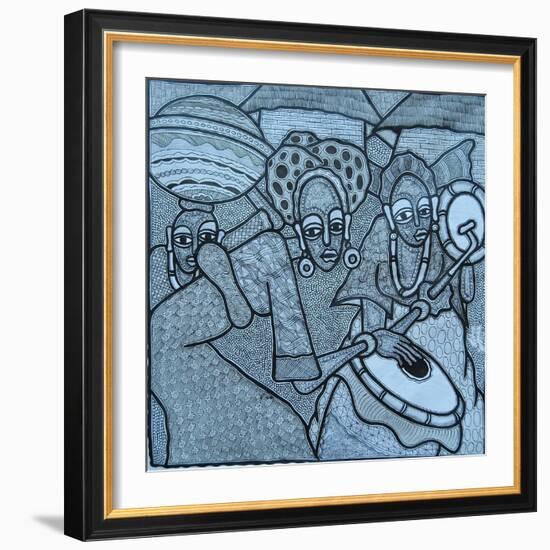 Untitled-Muktair Oladoja-Framed Giclee Print