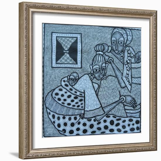 Untitled-Muktair Oladoja-Framed Giclee Print