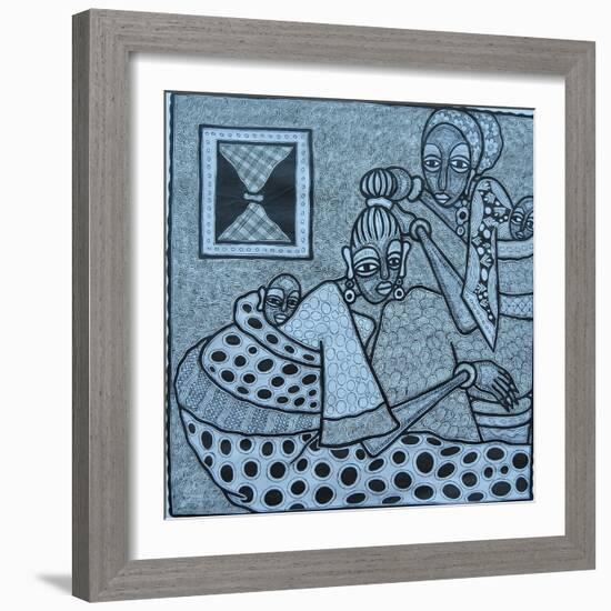 Untitled-Muktair Oladoja-Framed Giclee Print