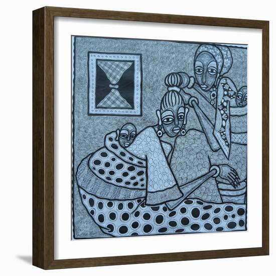 Untitled-Muktair Oladoja-Framed Giclee Print