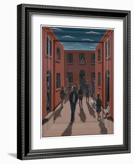 Untitled-PJ Crook-Framed Giclee Print