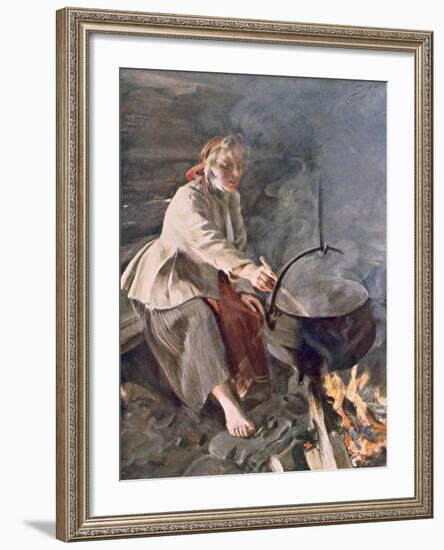 Untitled-Anders Leonard Zorn-Framed Giclee Print