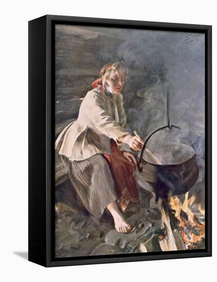 Untitled-Anders Leonard Zorn-Framed Premier Image Canvas