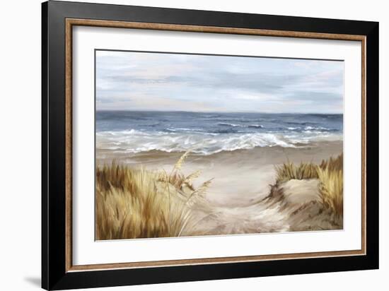 Untouched Beach-Eva Watts-Framed Art Print