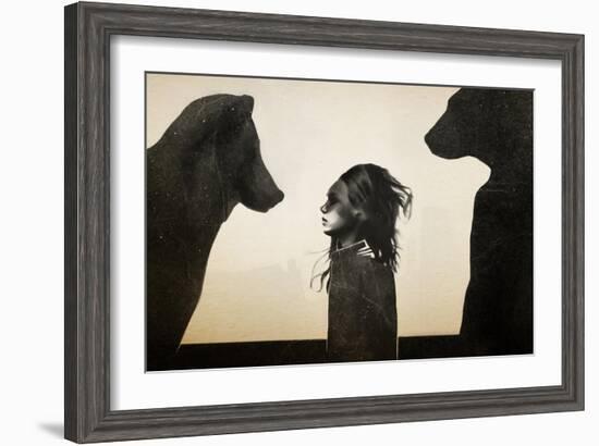 Unusual Encounter-Ruben Ireland-Framed Art Print