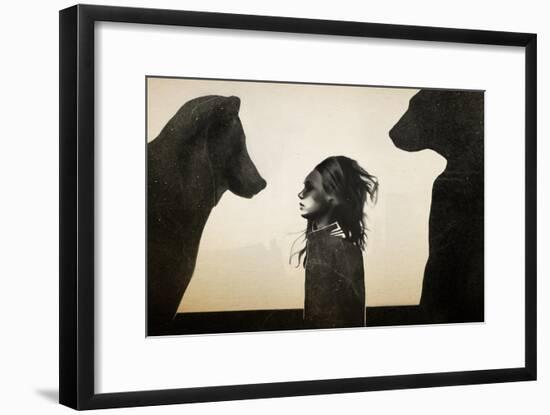 Unusual Encounter-Ruben Ireland-Framed Art Print