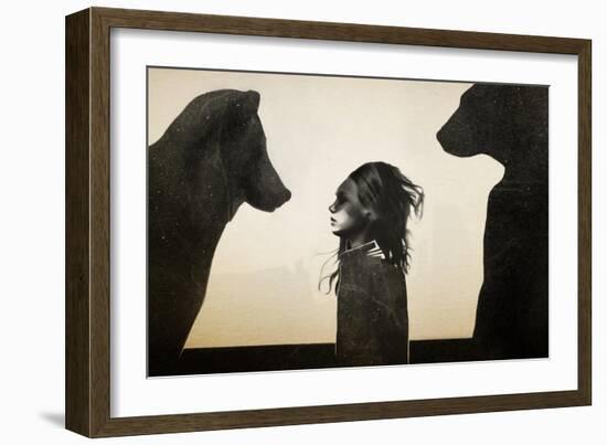 Unusual Encounter-Ruben Ireland-Framed Art Print