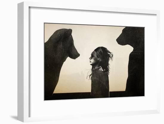 Unusual Encounter-Ruben Ireland-Framed Art Print