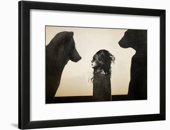 Unusual Encounter-Ruben Ireland-Framed Art Print