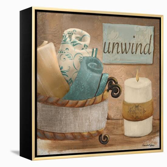 Unwind-Hakimipour-ritter-Framed Stretched Canvas