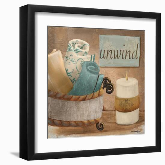 Unwind-Hakimipour-ritter-Framed Art Print