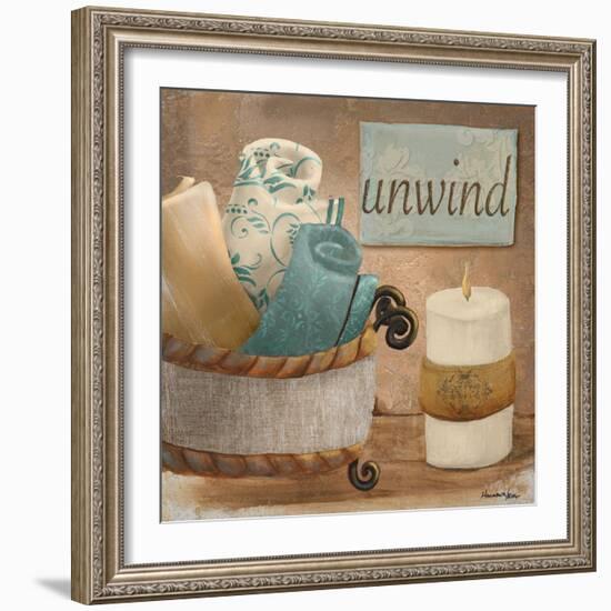 Unwind-Hakimipour-ritter-Framed Art Print