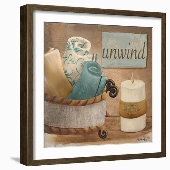 Unwind-Hakimipour-ritter-Framed Art Print