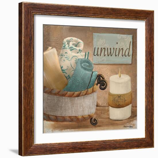 Unwind-Hakimipour-ritter-Framed Art Print