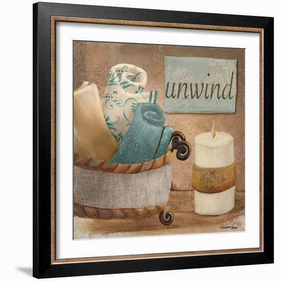 Unwind-Hakimipour-ritter-Framed Art Print